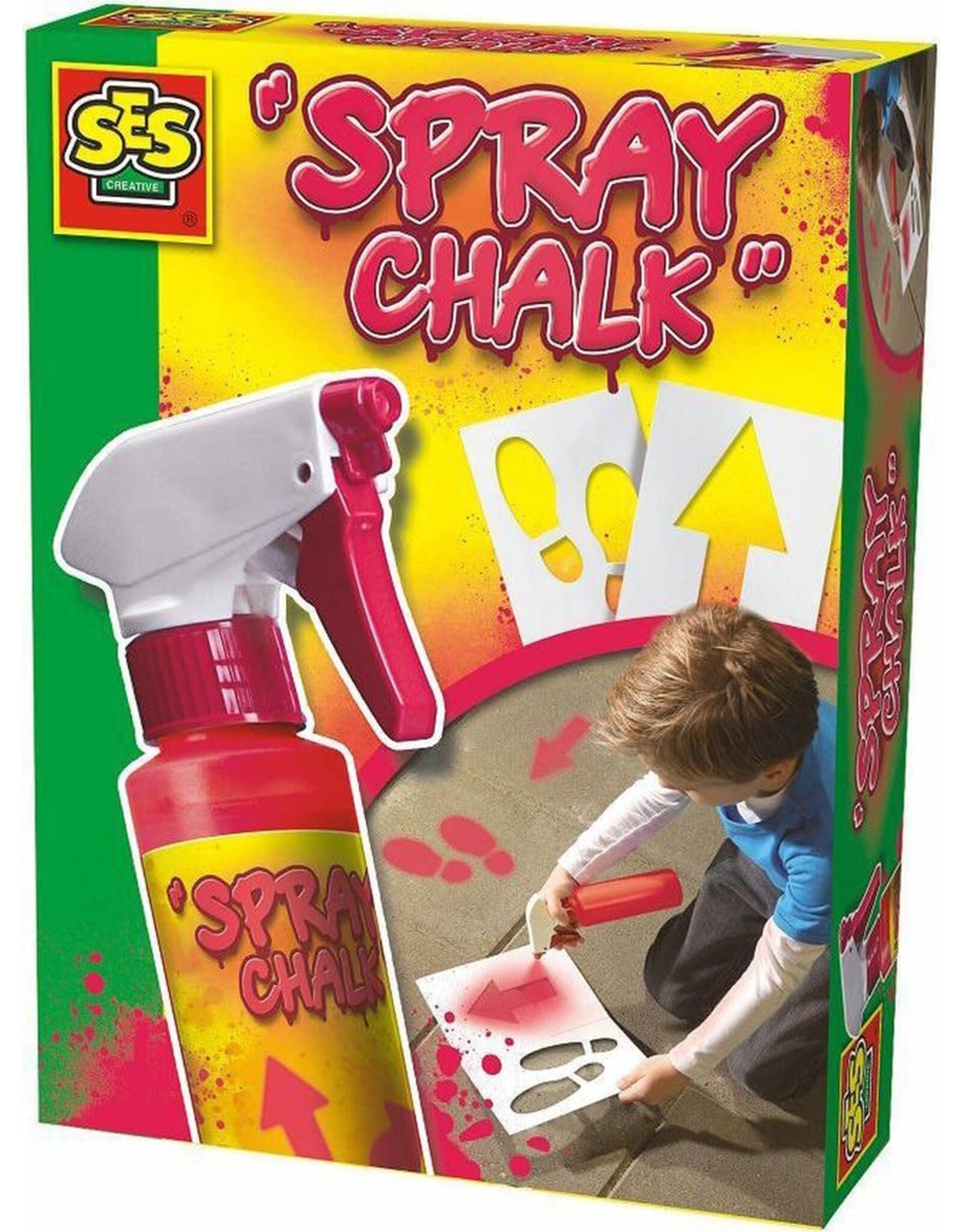 SES Creative SES Creative Spuitkrijt Rood