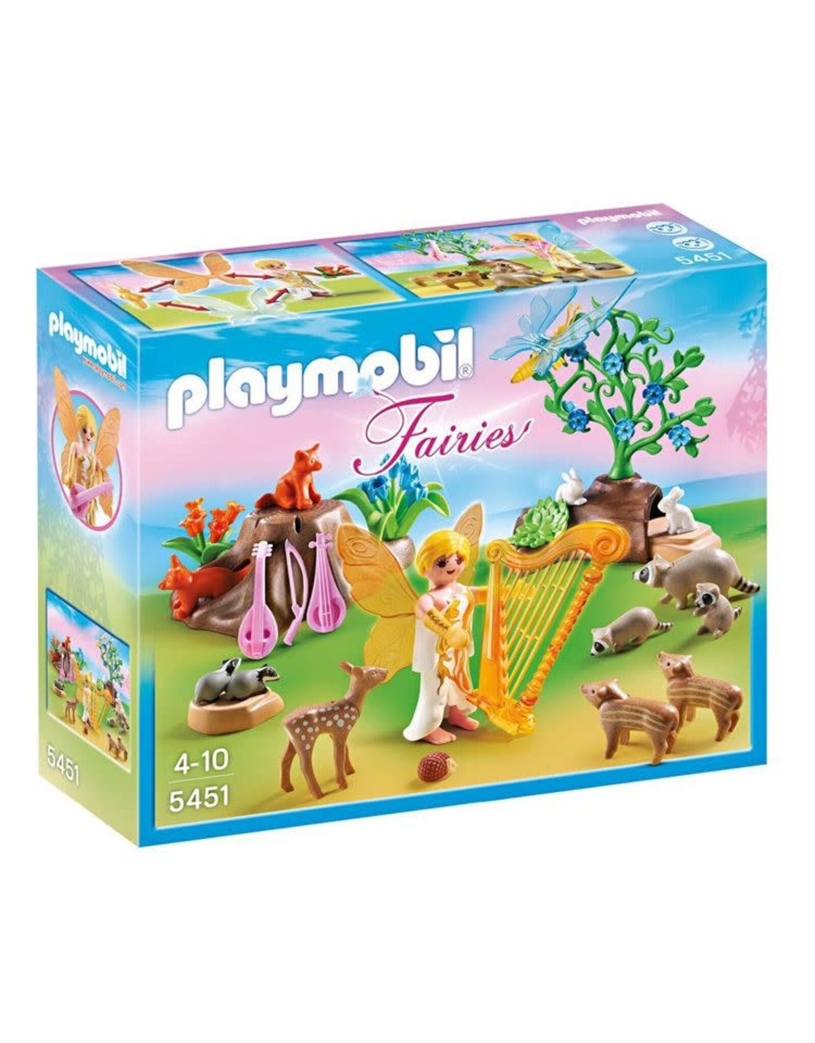 Playmobil Playmobil Fairies 5451 Fee Melodie tussen de Dieren van het Bos