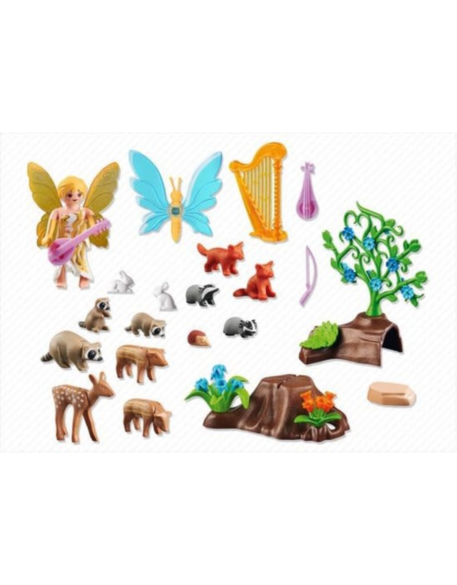 Playmobil Playmobil Fairies 5451 Fee Melodie tussen de Dieren van het Bos