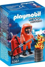 Playmobil Playmobil City Action 5367 Brandweerman met Gaspak