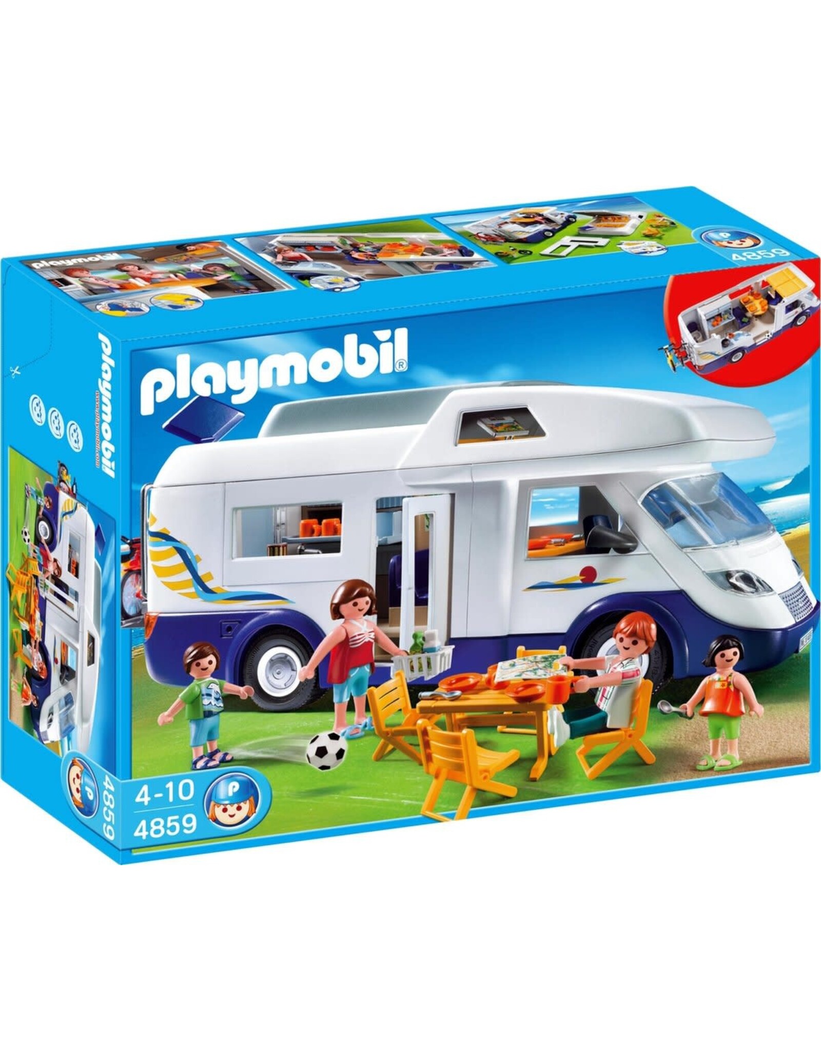 Playmobil Playmobil 4859 Grote Familie Kampeerwagen