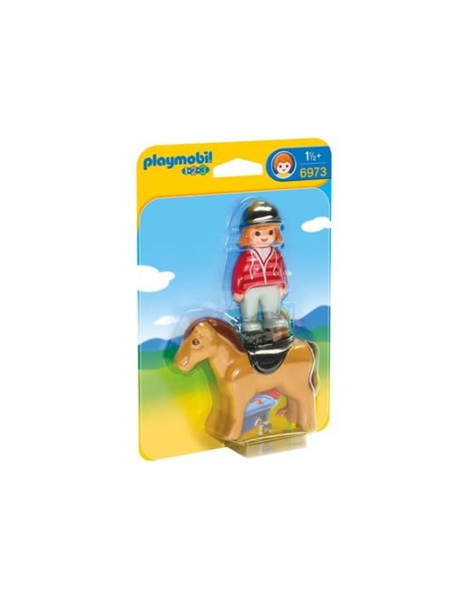 Playmobil Playmobil 1-2-3 6973 Ruiter met Paard