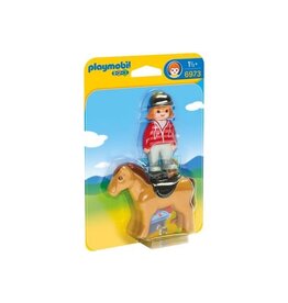 Playmobil Playmobil 1-2-3 6973 Ruiter met Paard