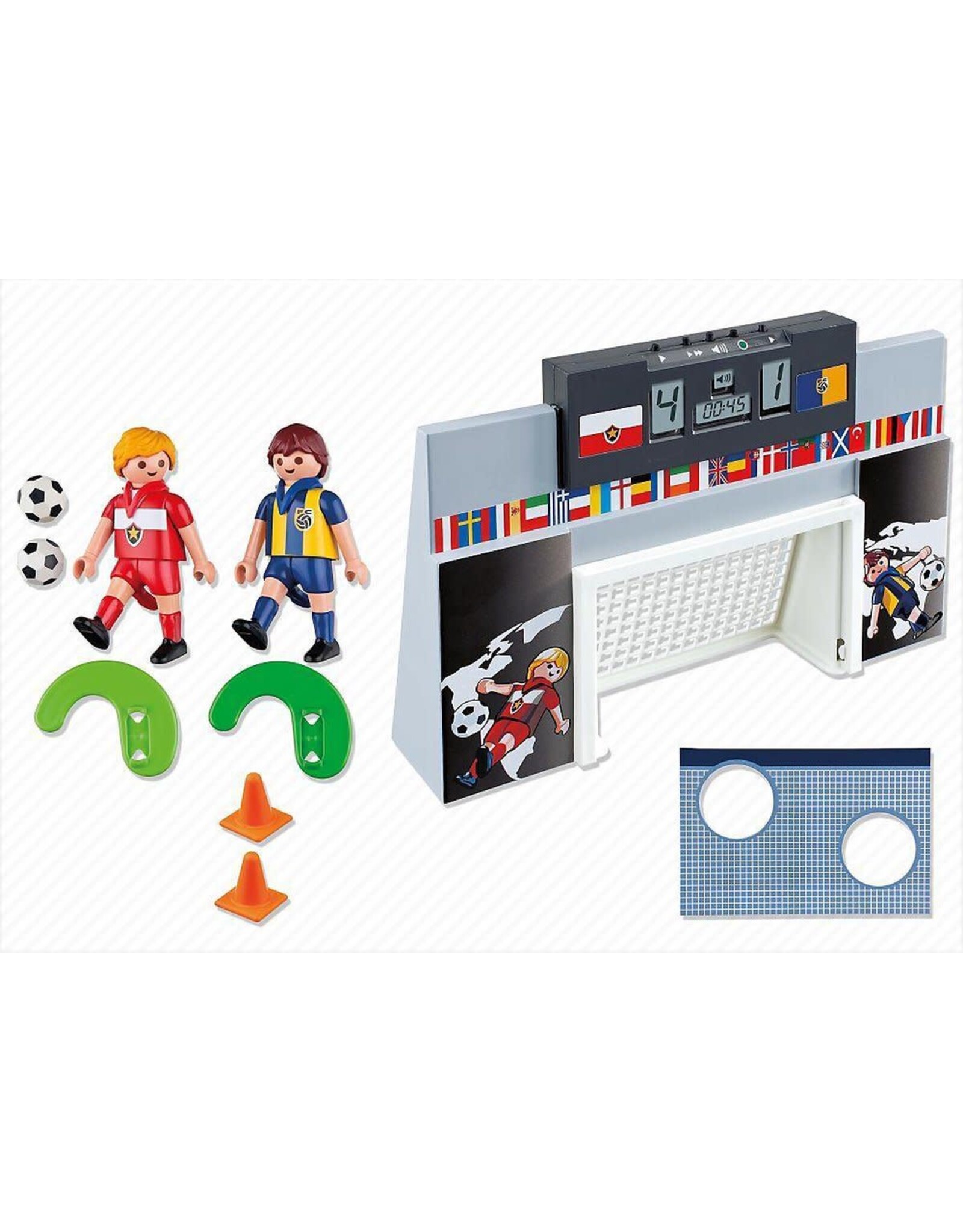 Playmobil Playmobil Sports & Action 4726 Voetbalmuur Elektronisch Scorebord