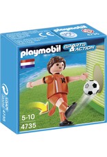 Playmobil Playmobil Sports & Action 4735 Voetbalspeler Oranje 2014