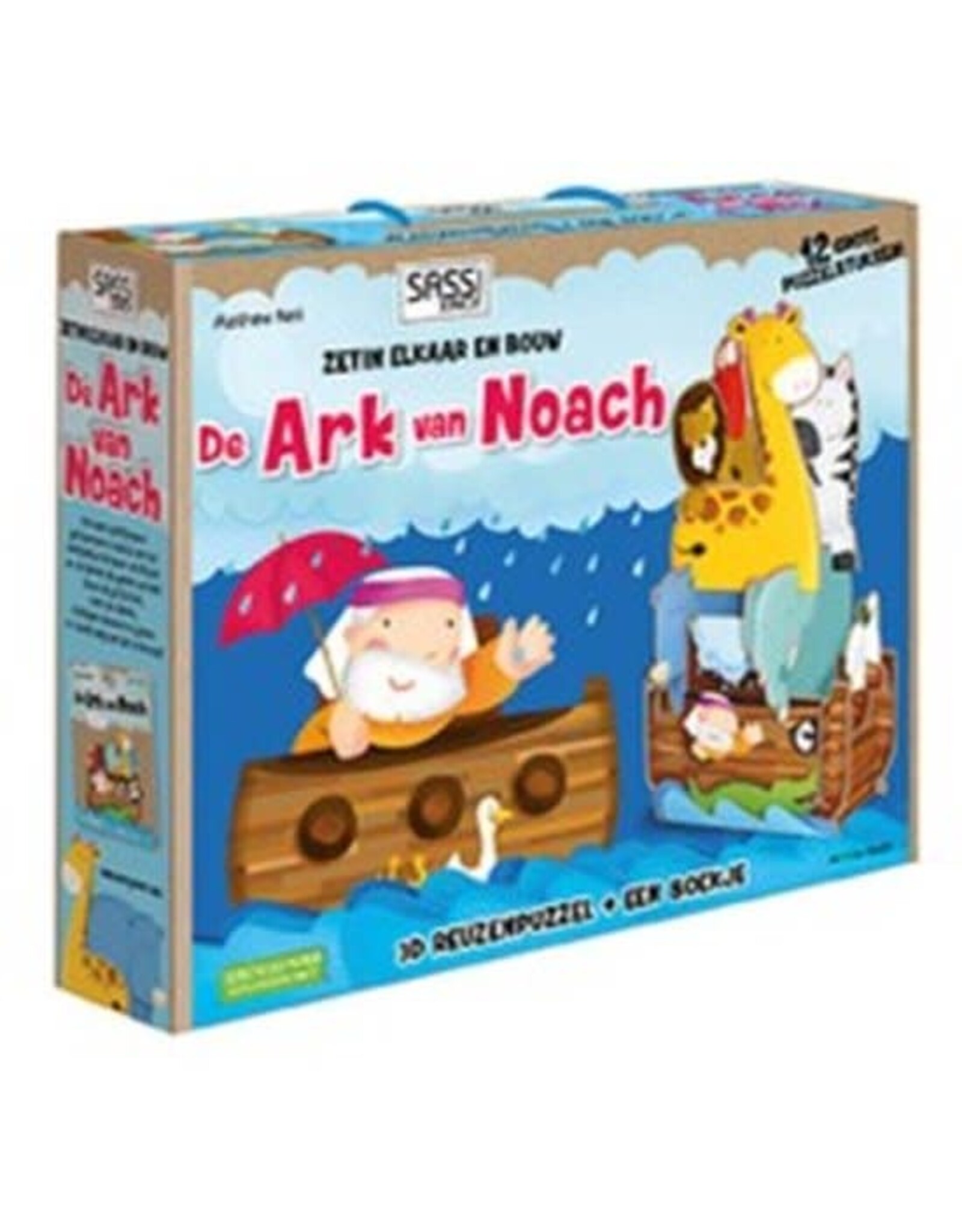 Sassi - De Ark Van Noach - Reuzenpuzzel + boekje