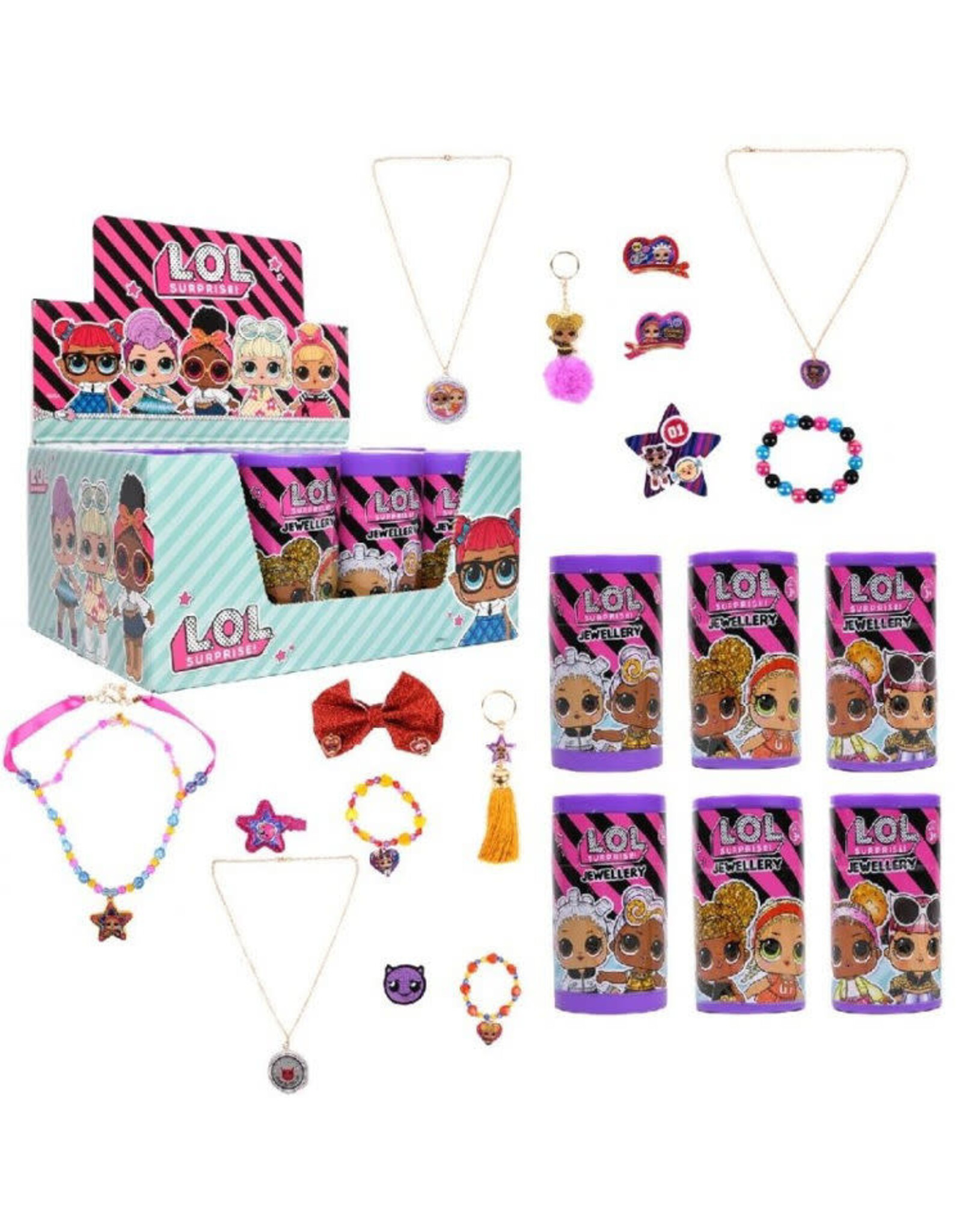 L.O.L.Surprise L.O.L. Surprise Bijoux in Tube medium 6 assorti