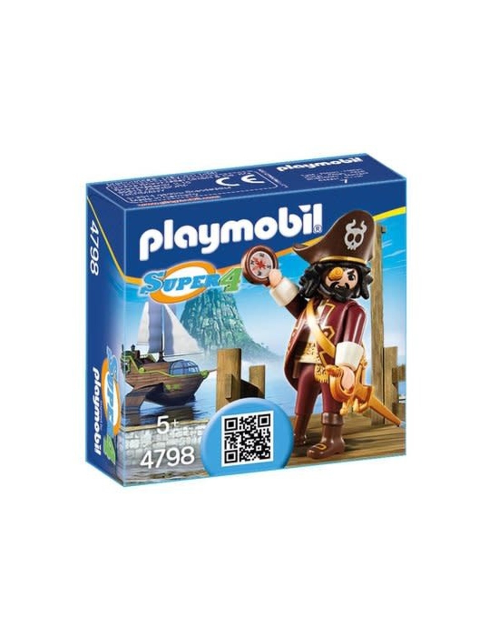 Playmobil Playmobil 4798 Super 4 Haaibaard  - Sharkbeard
