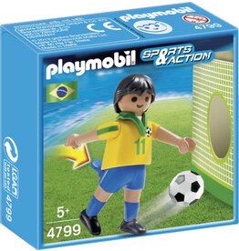 Playmobil Playmobil Sports & Action 4799 Voetbalspeler Brazilië