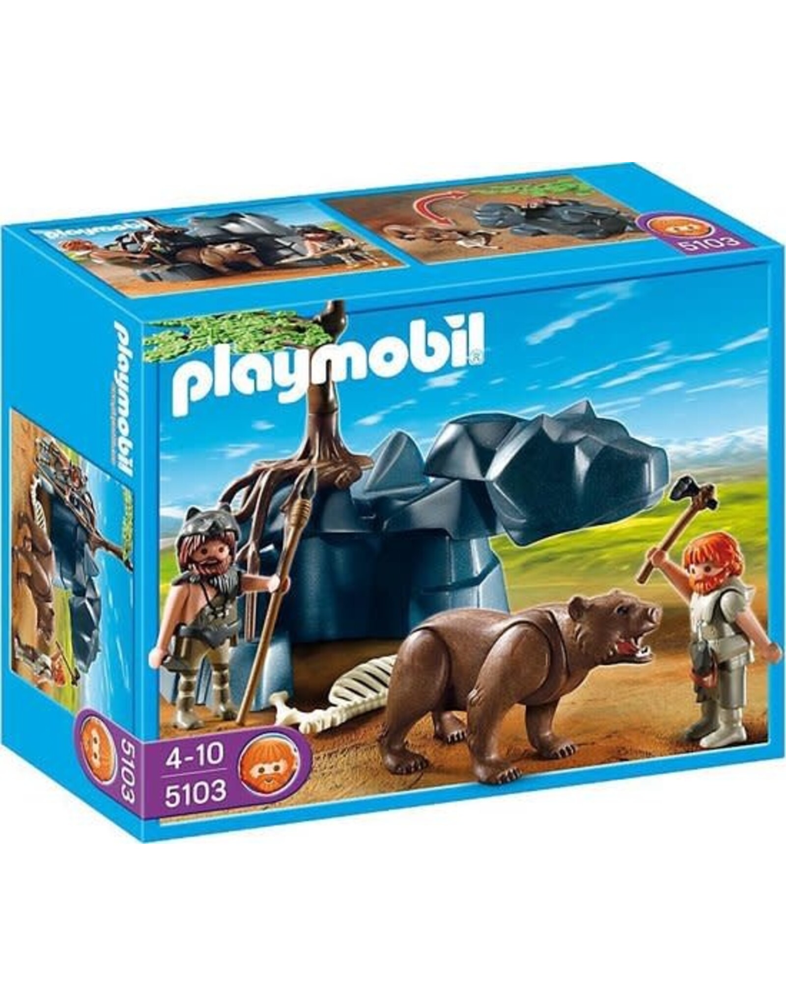 Playmobil Playmobil 5103 Grotbewoners met Beer