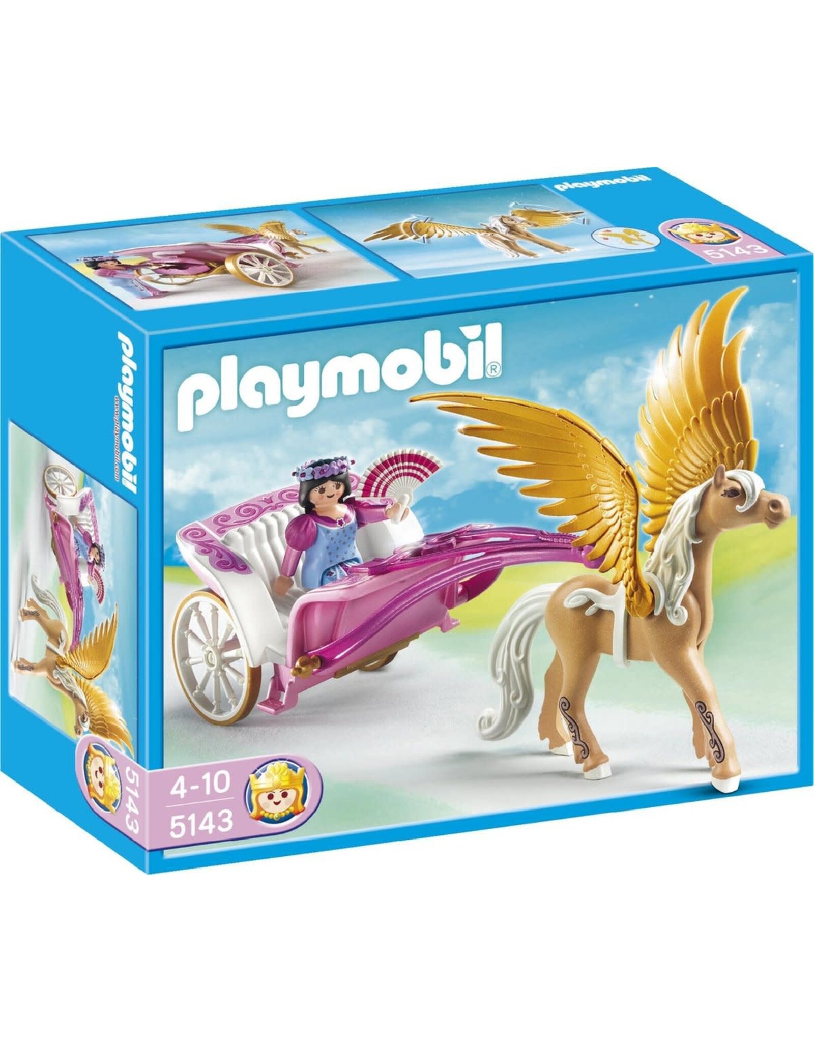 Playmobil Playmobil 5143 Pegasuspaard met Koets