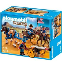 Playmobil Playmobil Western 5249 Kanontransport met Paard en Kar