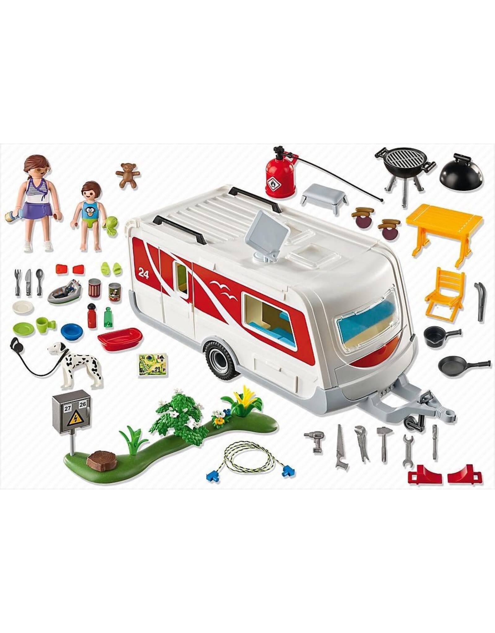 Playmobil Playmobil Summer Fun 5434 Gezinscaravan