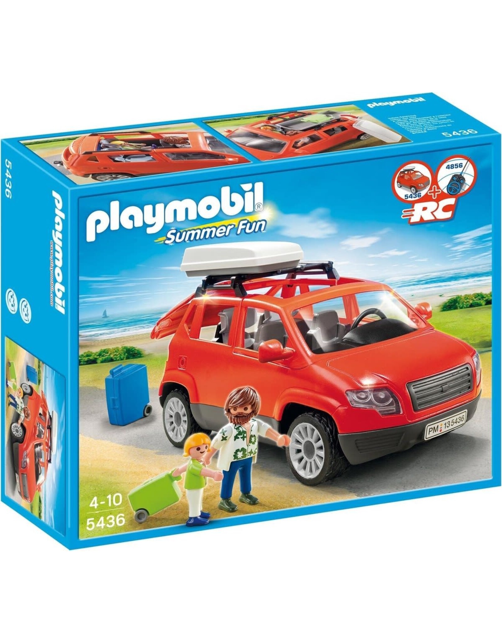 Playmobil Playmobil Summer Fun 5436 Gezinswagen met Dakkoffer