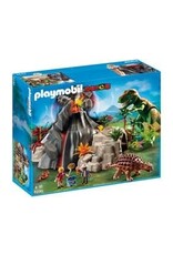Playmobil Playmobil Dinos 5230:  T-Rex en Saichania met Vulkaan