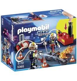 Playmobil City Action 5365: Brandweermannen met Brandslang