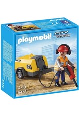 Playmobil Playmobil City Action 5472 Werkman met Drilboor