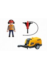 Playmobil Playmobil City Action 5472 Werkman met Drilboor