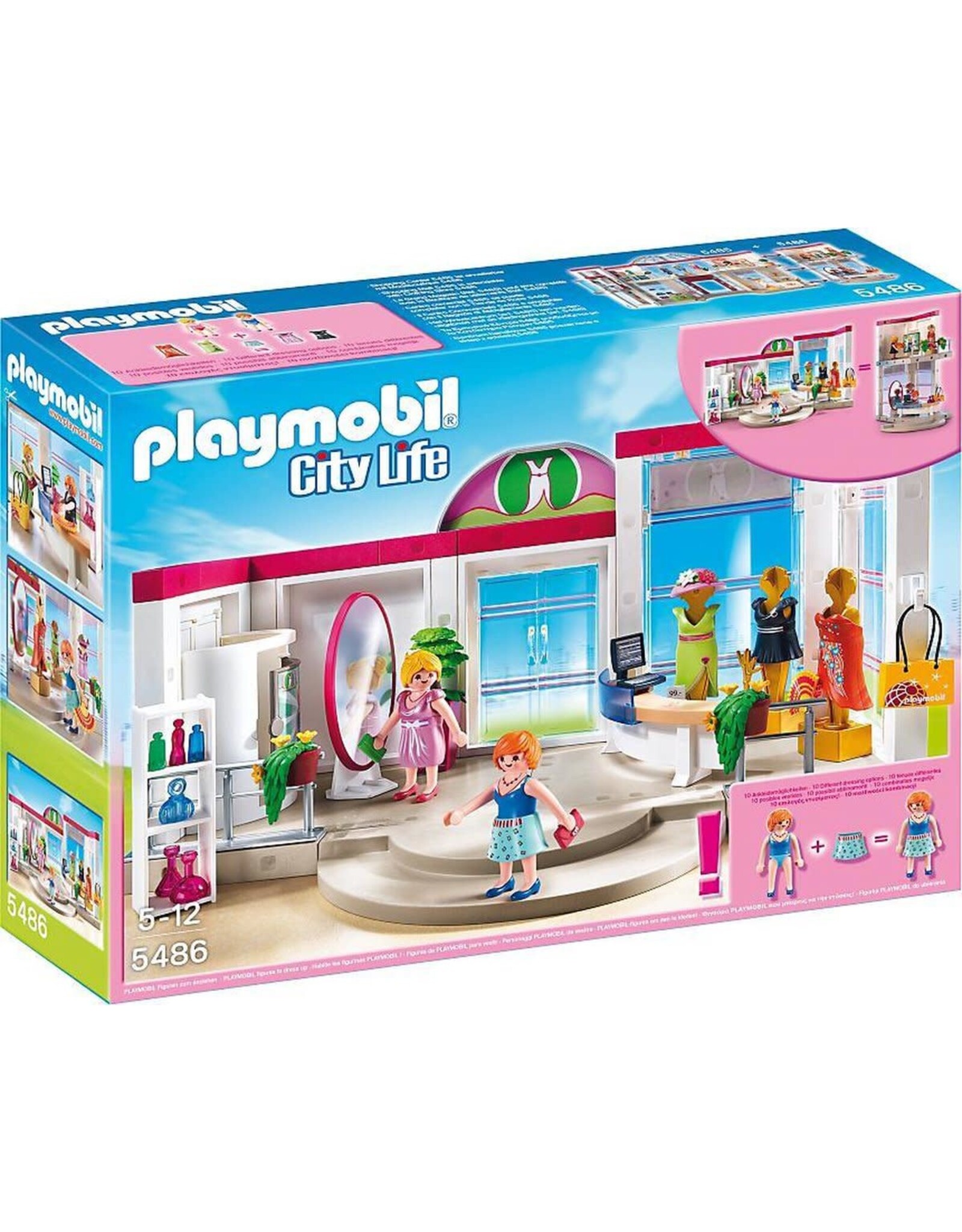 Playmobil Playmobil City Life 5486 Kledingwinkel