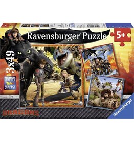 Ravensburger Ravensburger 092581 Drakenrijders Dragons (3X49 Stukjes)