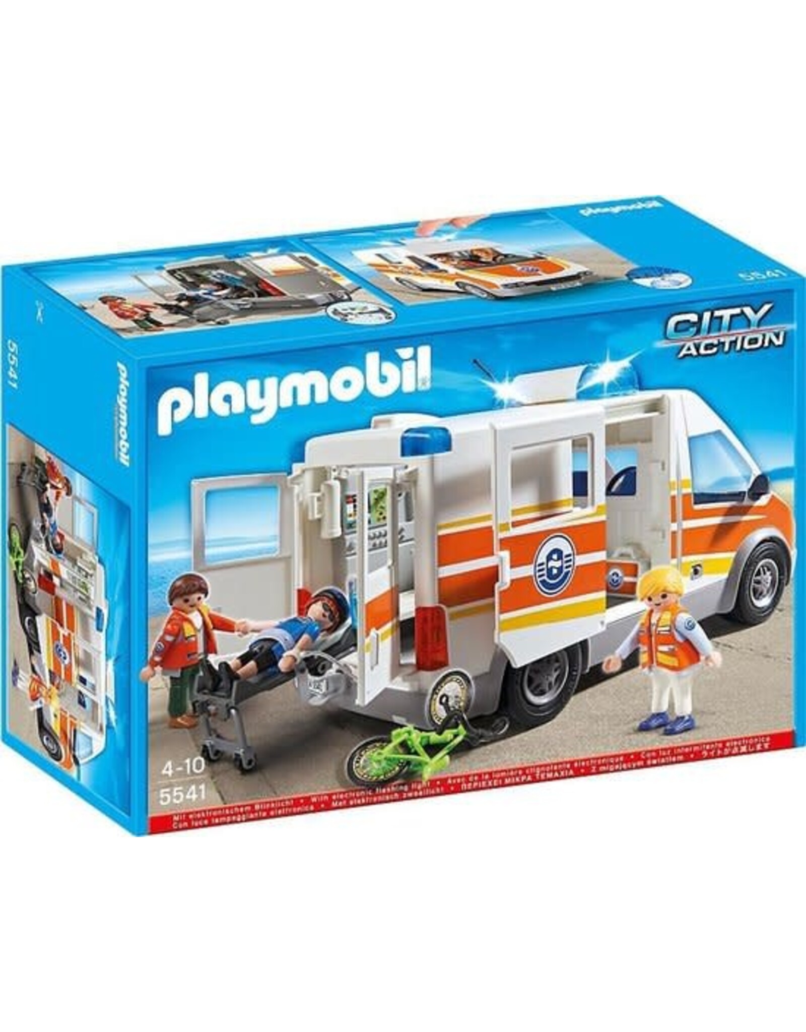 Playmobil Playmobil City Action 5541 Ambulance met Licht en Geluid