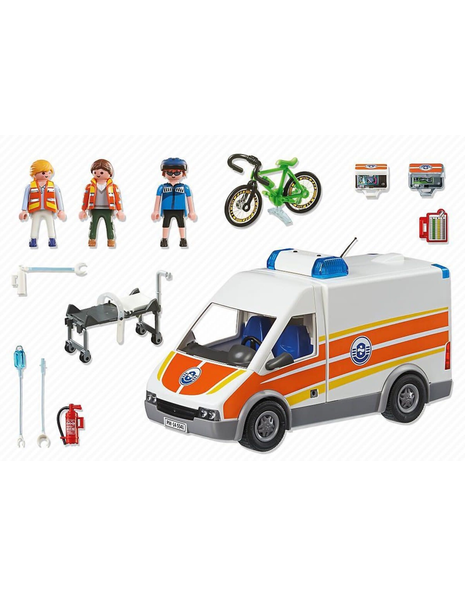 Playmobil Playmobil City Action 5541 Ambulance met Licht en Geluid