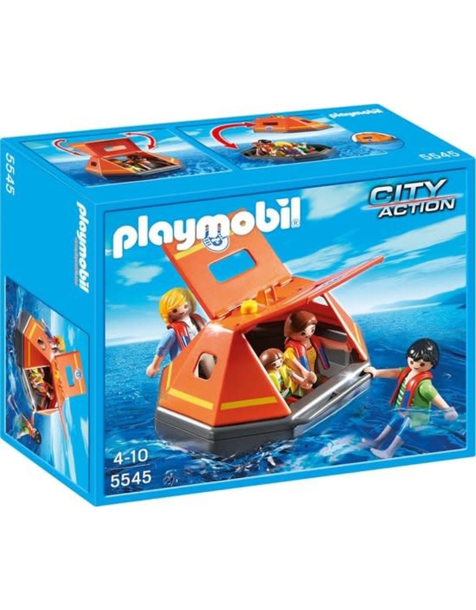 Playmobil Playmobil City Action 5545 Reddingsvlot met Drenkelingen