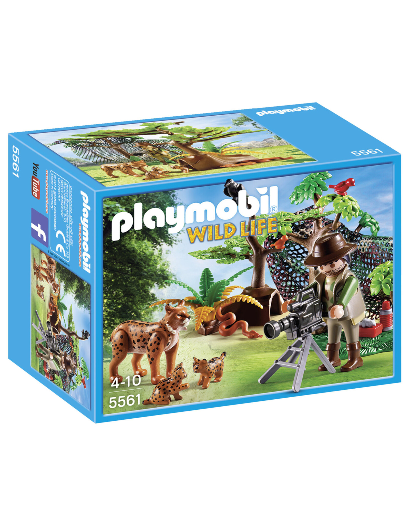 Playmobil Playmobil Wild Life 5561 Lynxen met Cameraman