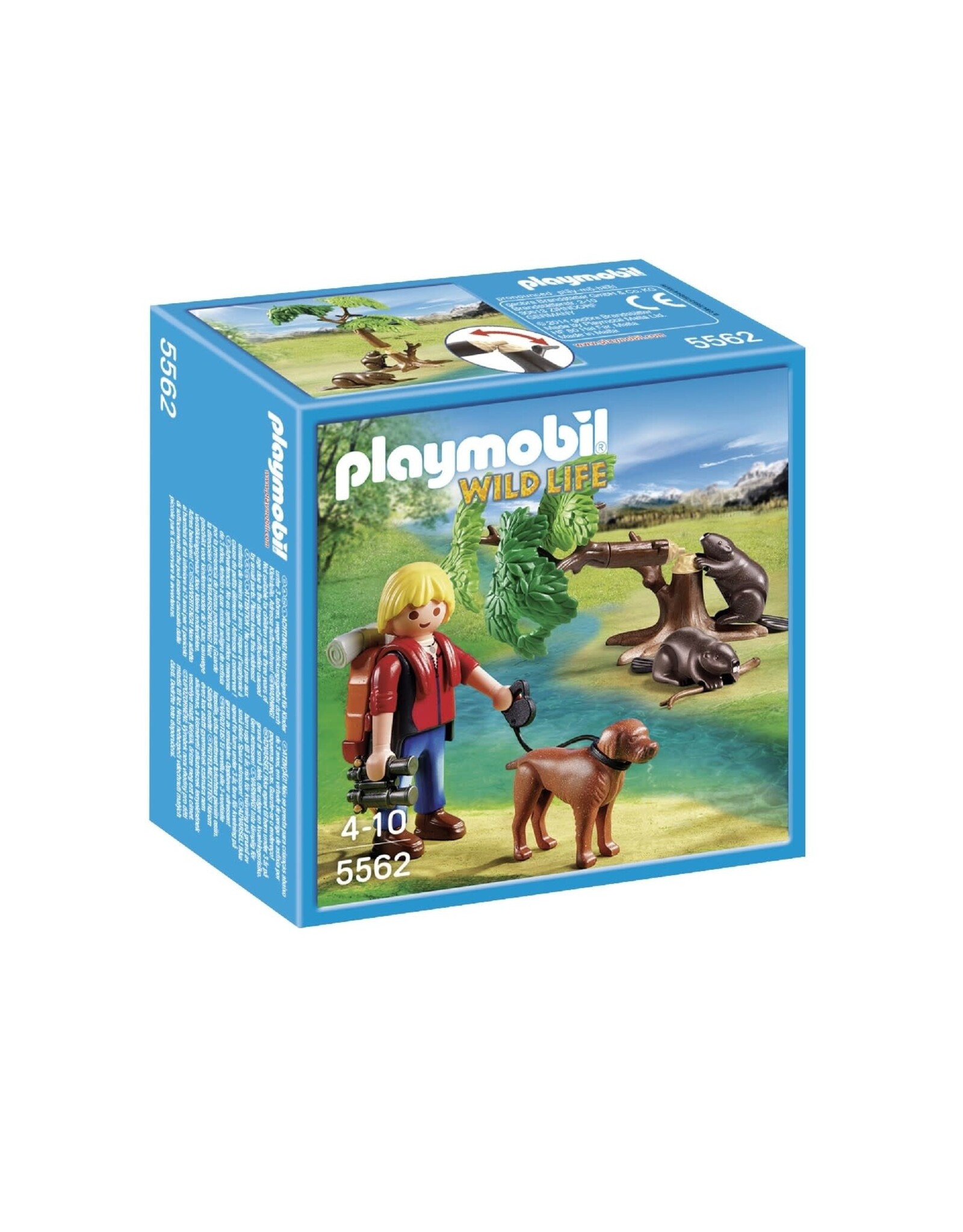 Playmobil Playmobil Wild Life 5562 Bevers met Natuurwetenschapper