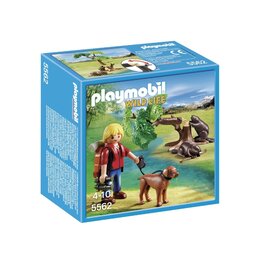 Playmobil Playmobil Wild Life 5562 Bevers met Natuurwetenschapper