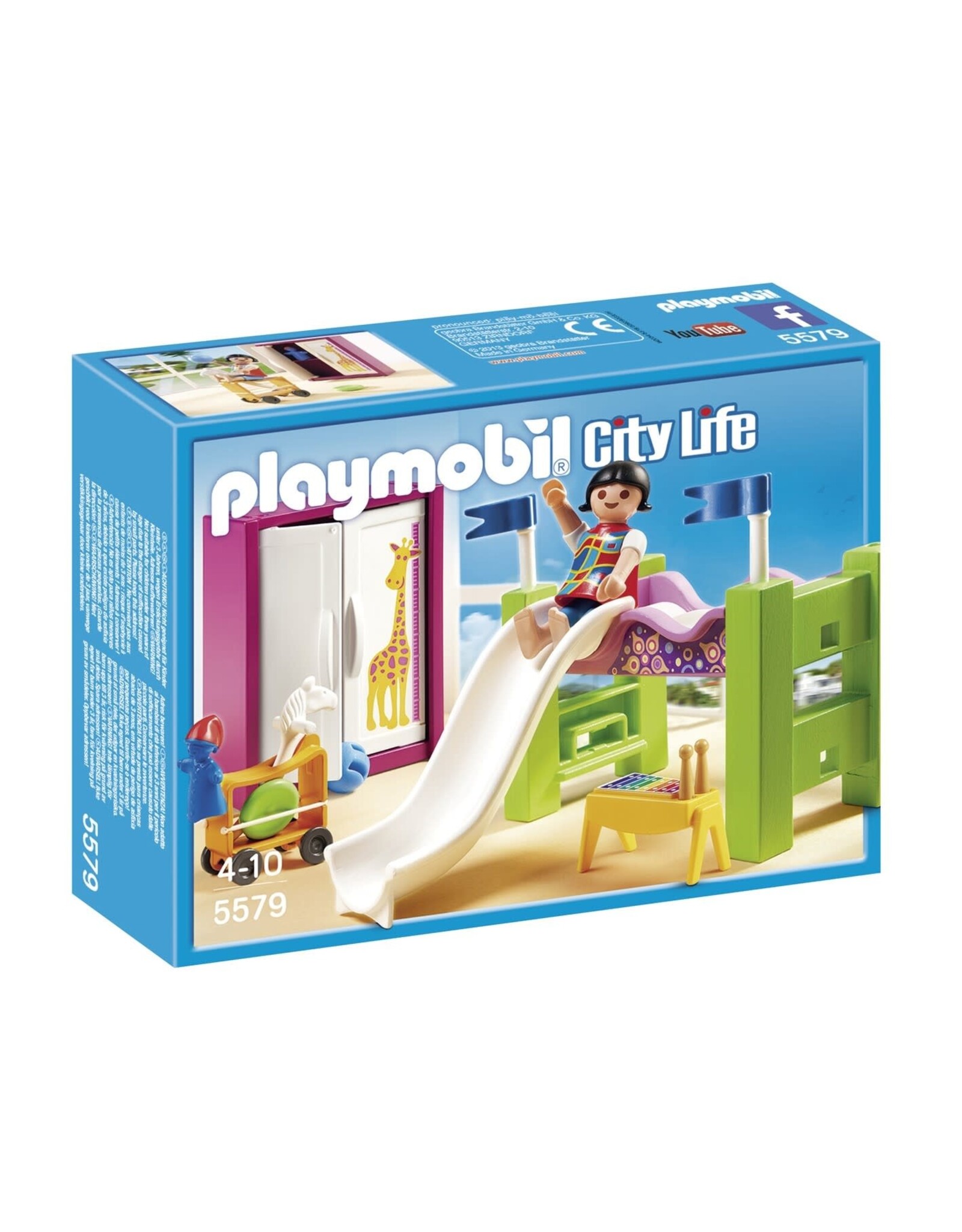 Playmobil Playmobil City Life 5579 Kinderkamer met Hoogslaper