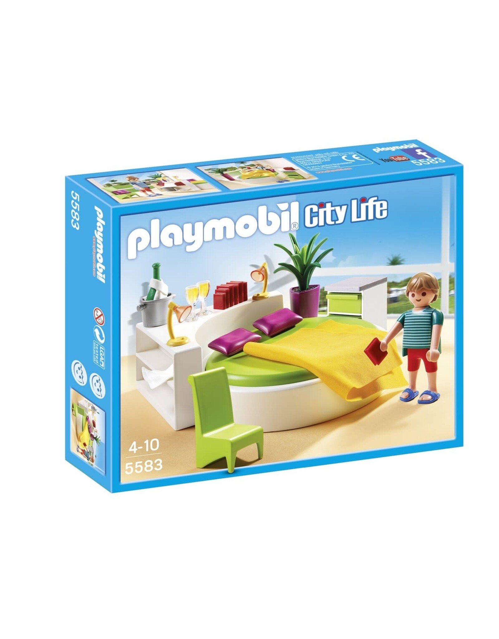 Playmobil Playmobil City Life 5583 Slaapkamer met Loungebed