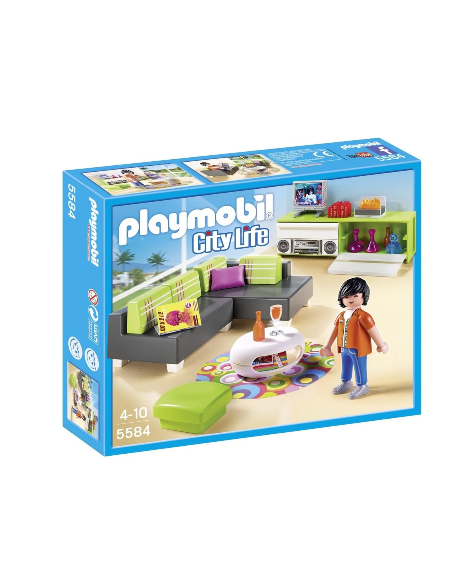 Playmobil Playmobil City Life 5584 Woonkamer
