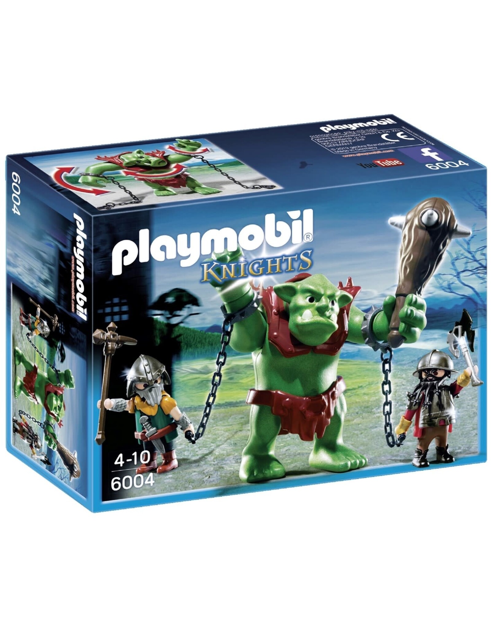 Playmobil Playmobil Knights 6004 Reuzentrol met Dwergsoldaten
