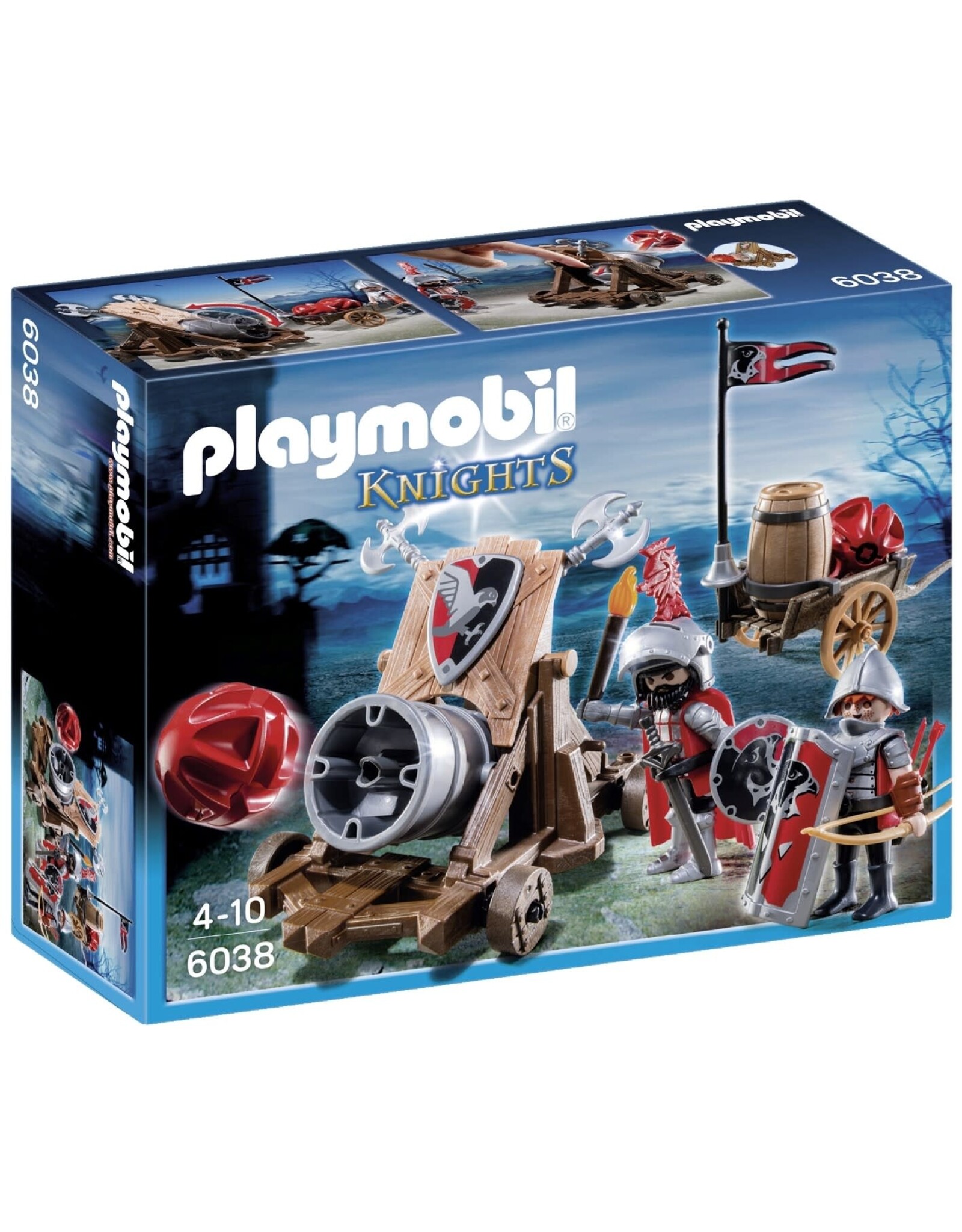 Playmobil Playmobil Knights 6038 Groot Kanon van de Valkenridders