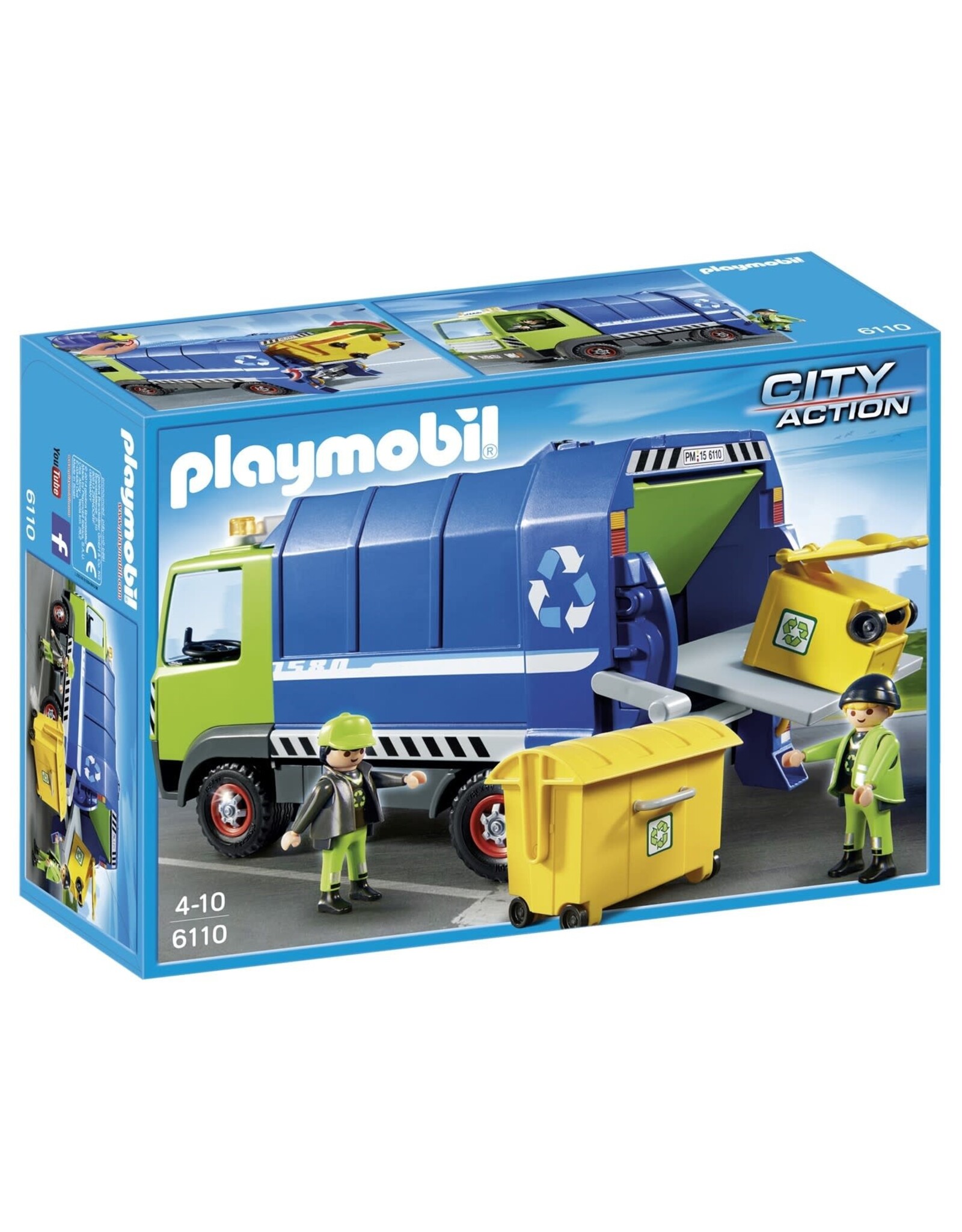 Playmobil Playmobil City Action 6110 Vuilniswagen