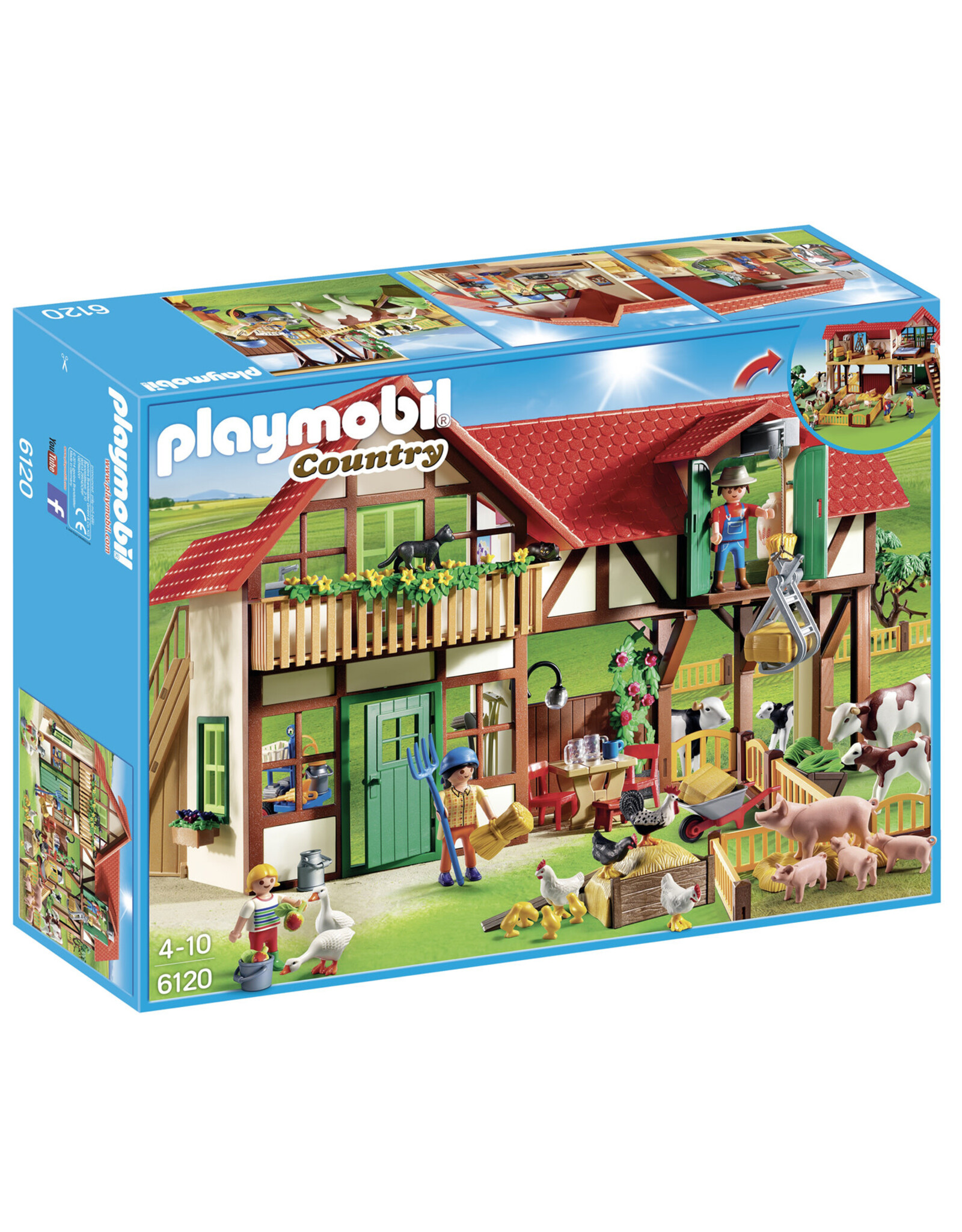 Playmobil Playmobil Country 6120 Grote Boerderij