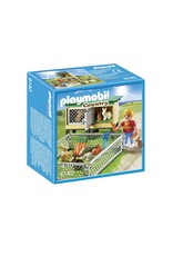 Playmobil Playmobil Country 6140 Konijnenhok met Buitenren