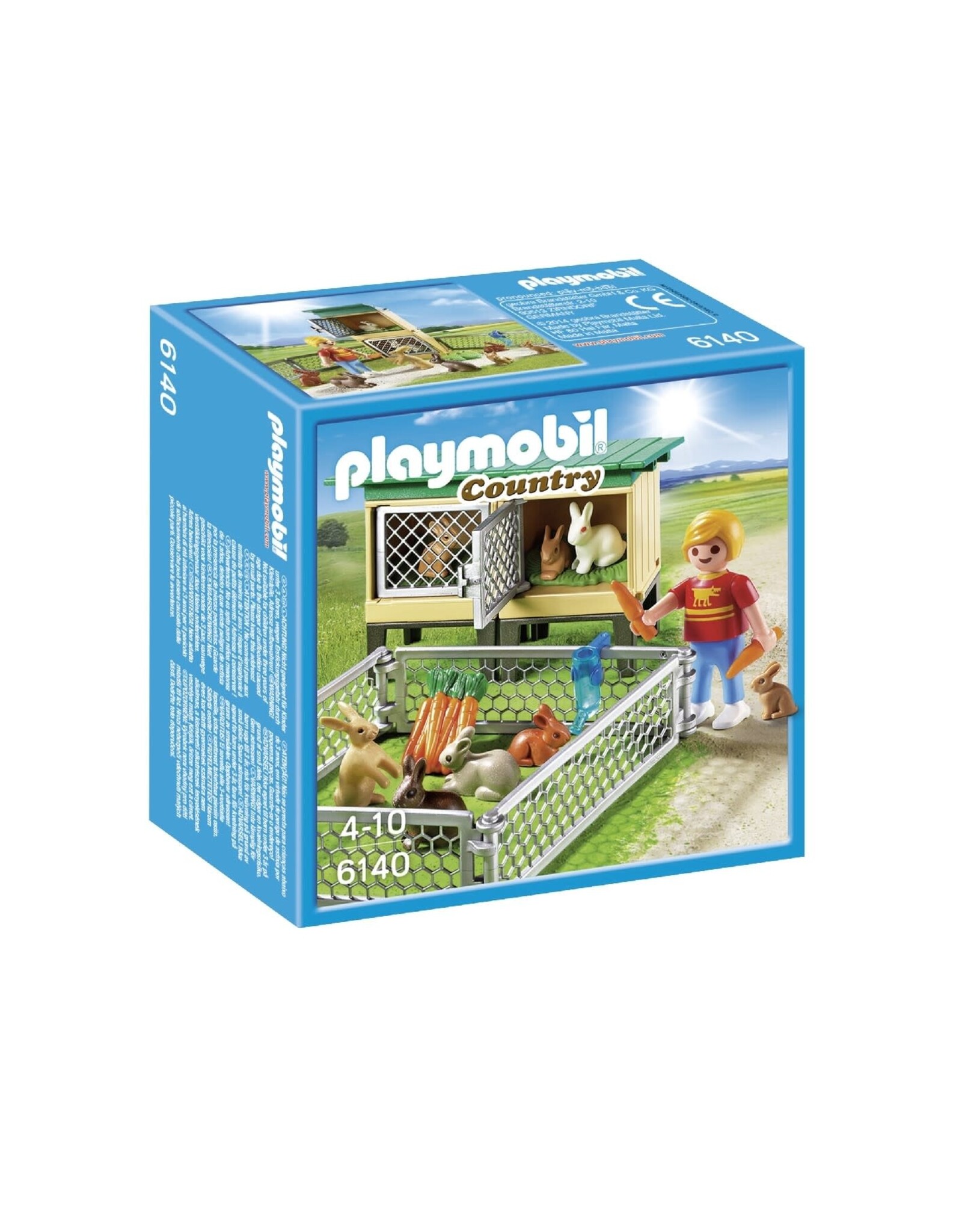 Playmobil Playmobil Country 6140 Konijnenhok met Buitenren