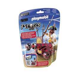 Playmobil Playmobil Pirates 6163 Zeerover met Rood Kanon
