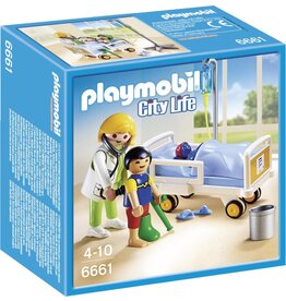 Playmobil Playmobil City Life 6661 Ziekenhuiskamer met Arts