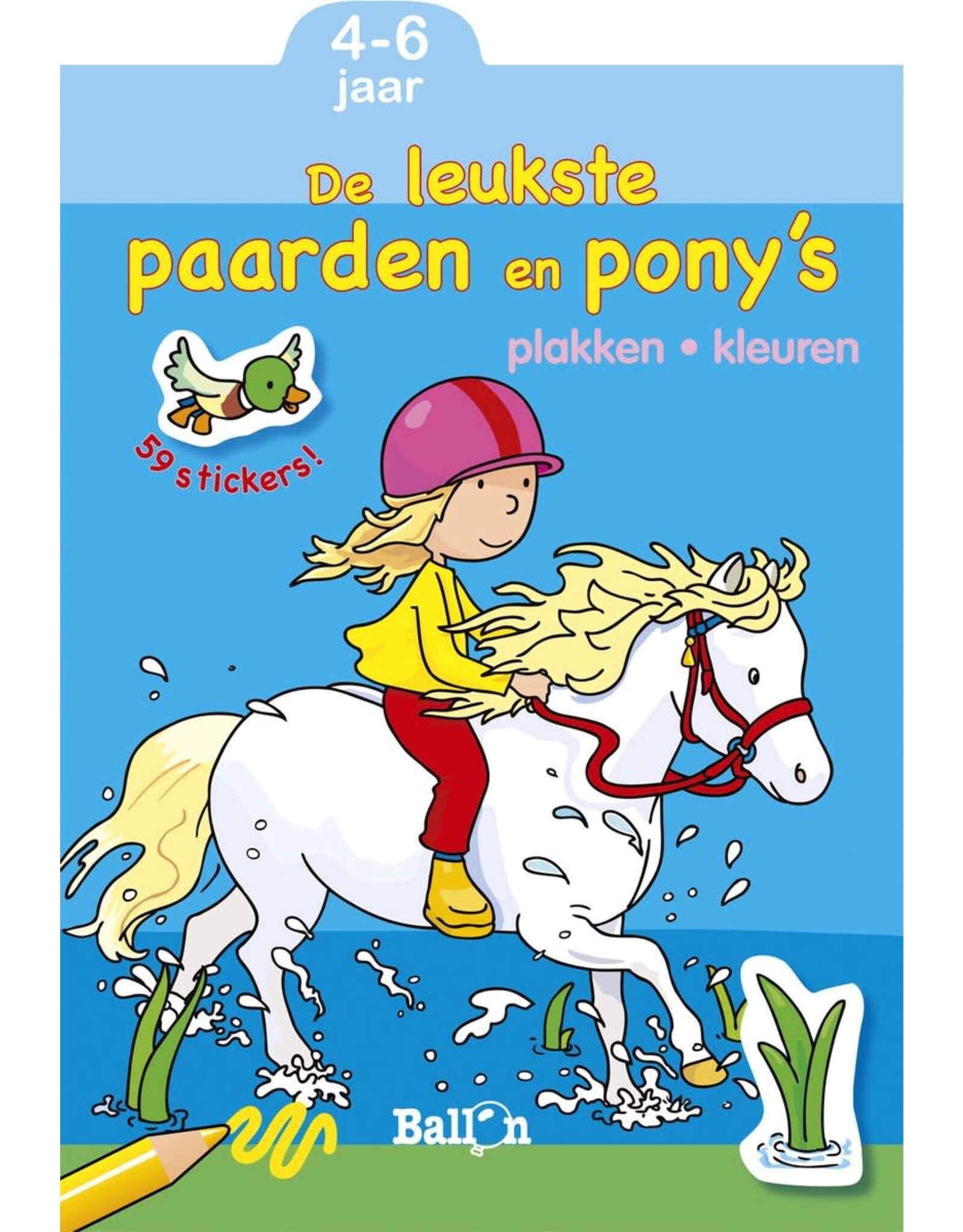 Plakken en Kleuren: De Leukste Paarden en Pony'S (4-6 Jaar)