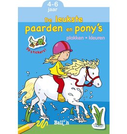 Plakken en Kleuren: De Leukste Paarden en Pony'S (4-6 Jaar)