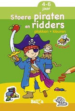 Plakken en Kleuren: Stoere Piraten en Ridders (4-6 Jaar)
