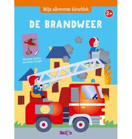 Mijn Allereerste Kleurblok: De Brandweer 2+