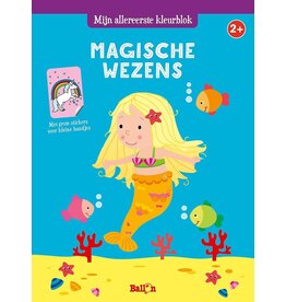 Mijn Allereerste Kleurblok: Magische Wezens  2+