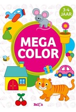 Ballon Media Mega Color Kleurboek 3-4 jaar