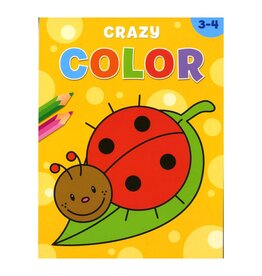 Kleurboek Crazy Color  - 3-4 Jaar