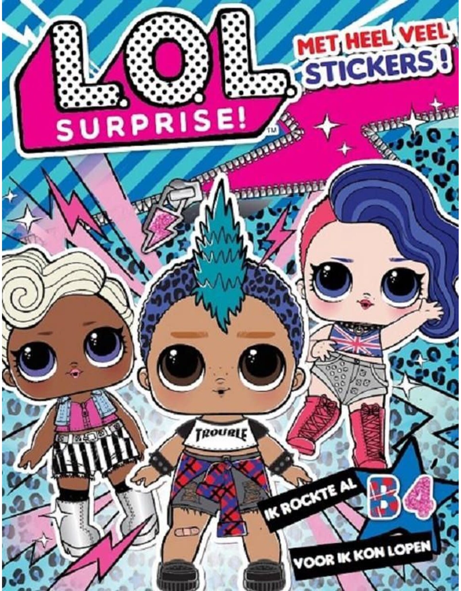 LOL L.O.L. Surprise Doeboek met Heel Veel Stickers