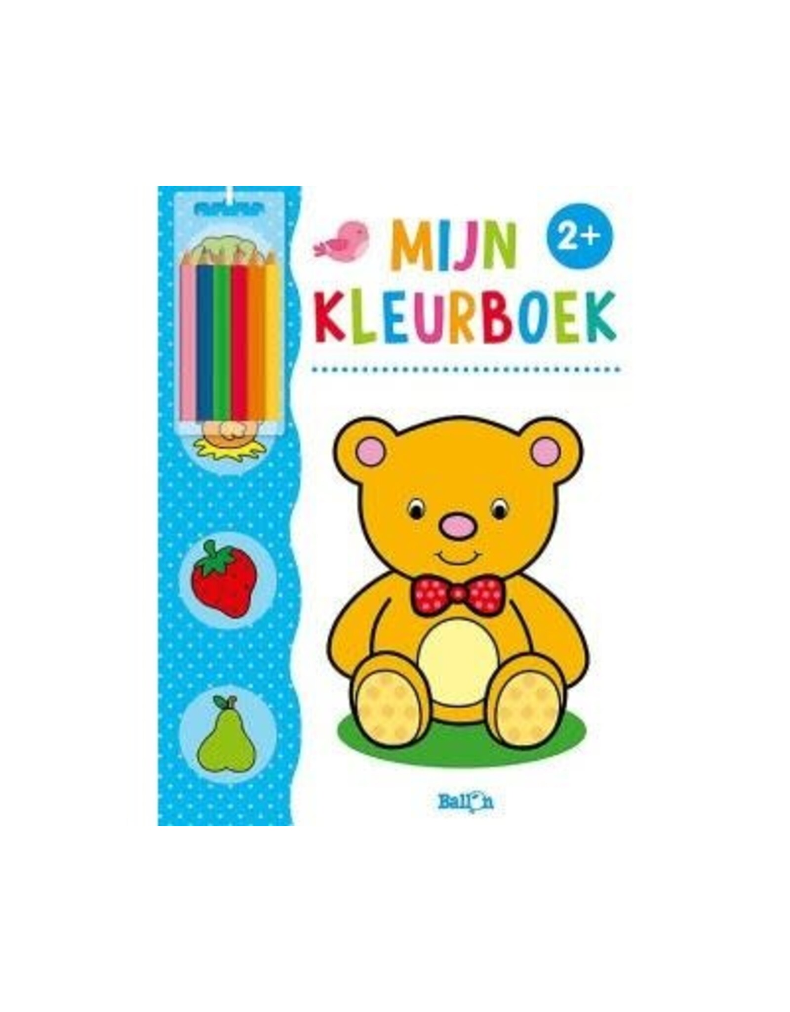 Ballon Media Mijn Kleurboek met Kleurpotloodjes 2+